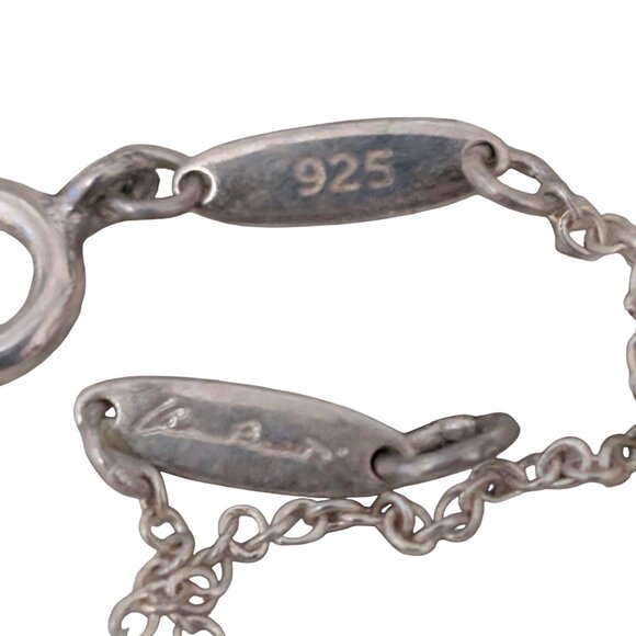 Elsa Peretti Tiffany and Company Eternal circle pendant with chain - Picture 4 of 5